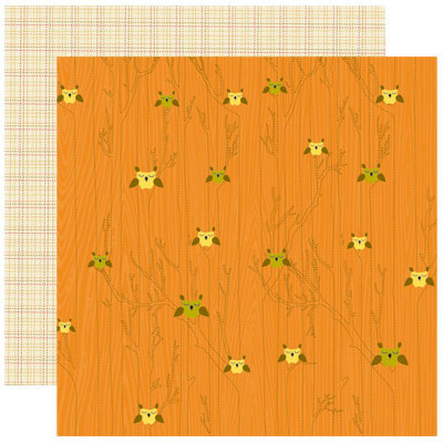 Reminisce Autumn Forest: Give a Hoot DS Paper (1 Sheet)