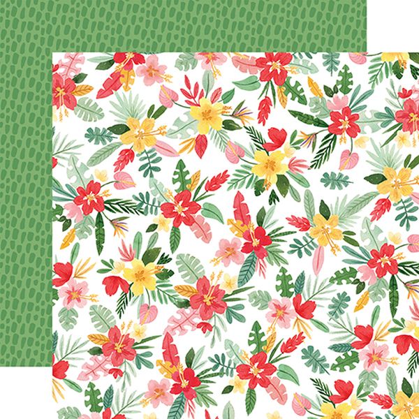 Echo Park Animal Kingdom: Tropical Terrarium DS Paper (1 Sheet)