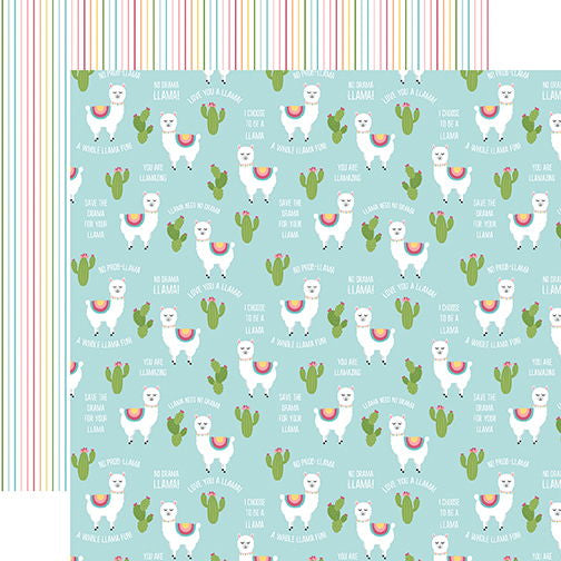 Echo Park All Girl: No Prob-Llama DS Paper (1 Sheet)