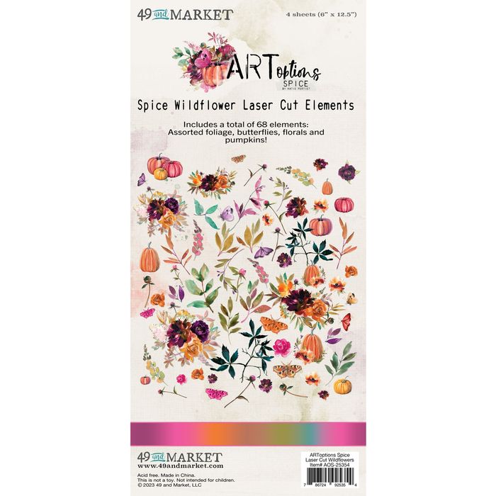 Artoptions Spice Wildflowqer Lacer cut element