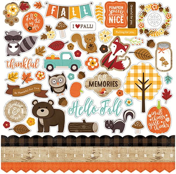 A Perfect Autumn Element Sticker