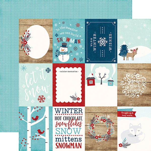 A Perfect Winter 3x4 Journaling Cards