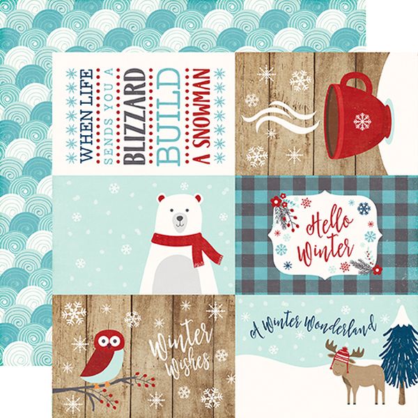 A Perfect Winter 4x6 Journaling Cards