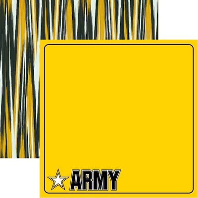Reminisce Army: Army Paper DS Paper (1 Sheet)