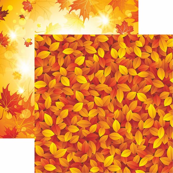 Reminisce Autumn Splendor: Splashes of Co DS Paper (1 Sheet)