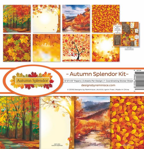 Reminisce DISC - Autumn Splendor Collection Kit