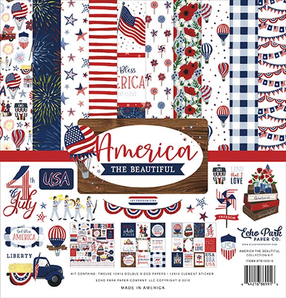 DISC - Echo Park America The Beautiful Collection Kit