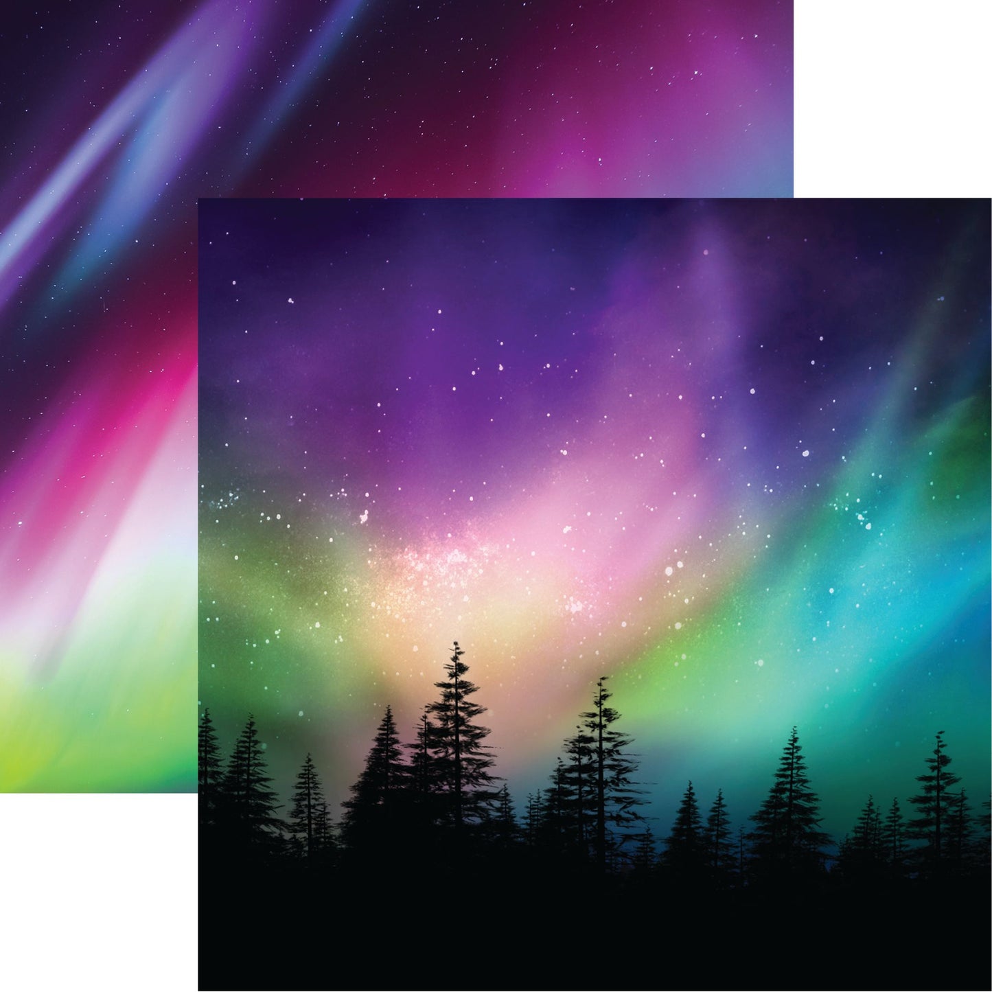 Reminisce Aurora: Aurora Borealis Paper DS Paper (1 Sheet)