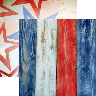 Reminisce American Vintage 2: American Pa DS Paper (1 Sheet)