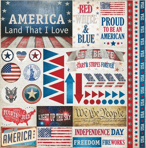 Reminisce American Vintage Stickers