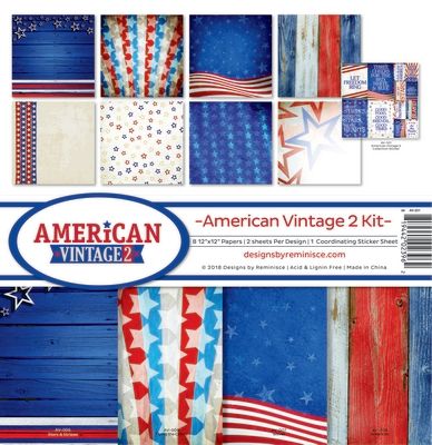 Reminisce American Vintage 2 Collection Kit