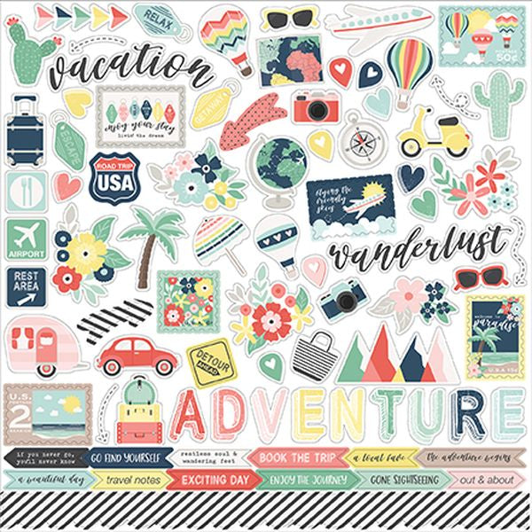 Away We Go Element Stickers