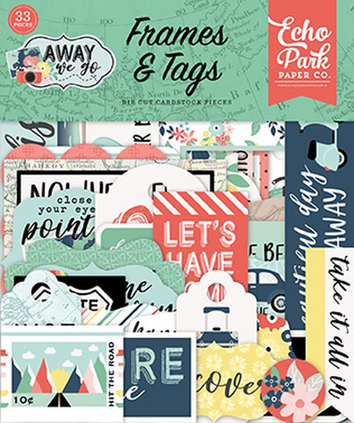 Away We Go Frames & Tags