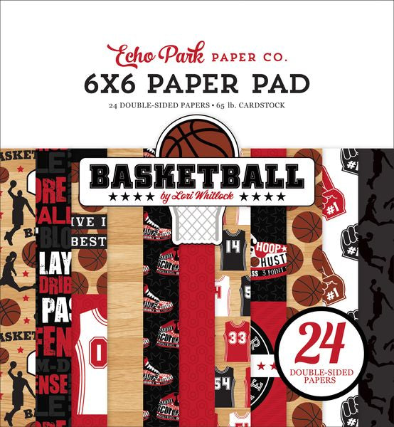 DISC - Echo Park EP Basketball 6x6 Paper Pad