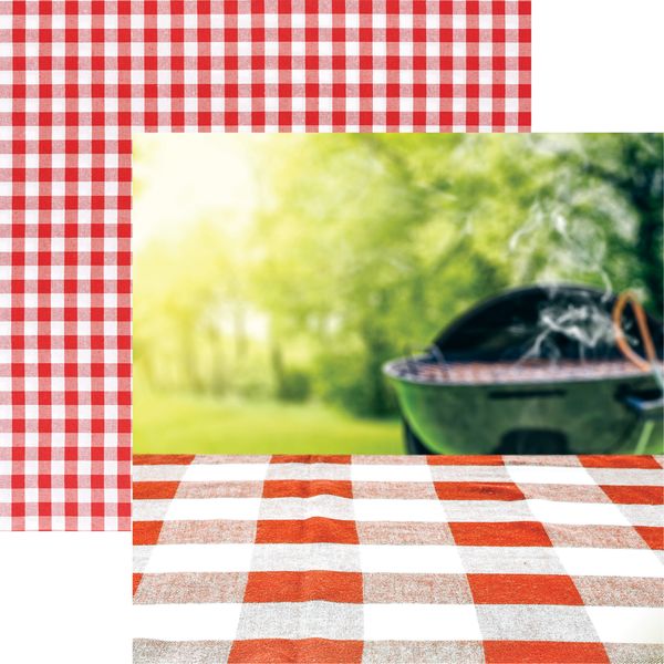Reminisce Backyard BBQ: Backyard BBQ DS P DS Paper (1 Sheet)