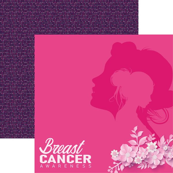 Reminisce Breast Cancer Awareness: Hope DS Paper (1 Sheet)