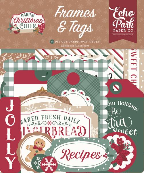 Echo Park Baking Christmas Cheer Frames & Tags