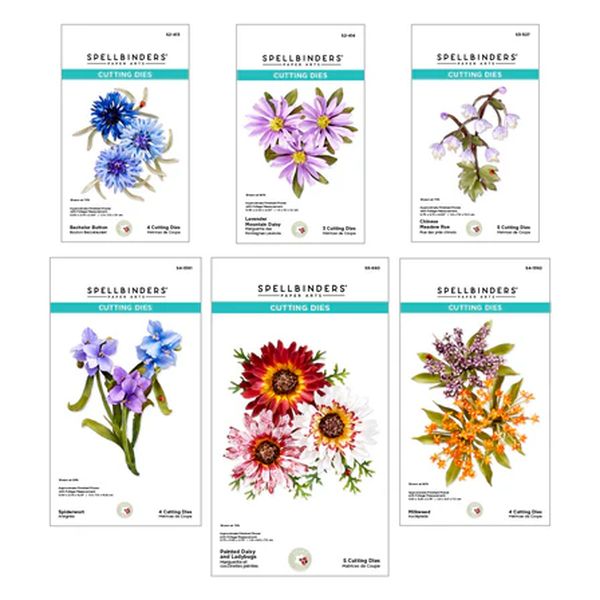 Spellbinders Through the Meadow Die Bundle by Susan Tierney-Cockburn