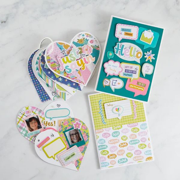 NOT FOR SALE Spellbinders Just Sayin' Demo Bundle by Kelly Bangs