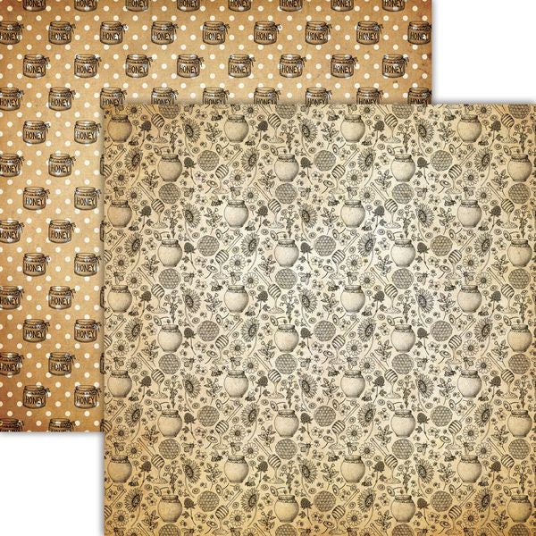 Reminisce Bee Happy: Oh Honey DS Paper (1 Sheet)