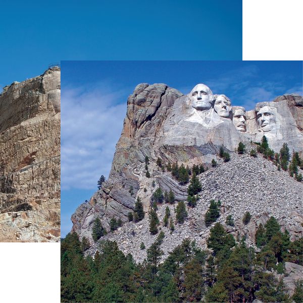 Reminisce Black Hills: Mount Rushmore DS Paper (1 Sheet)