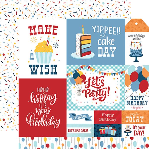Echo Park Birthday Boy: Multi