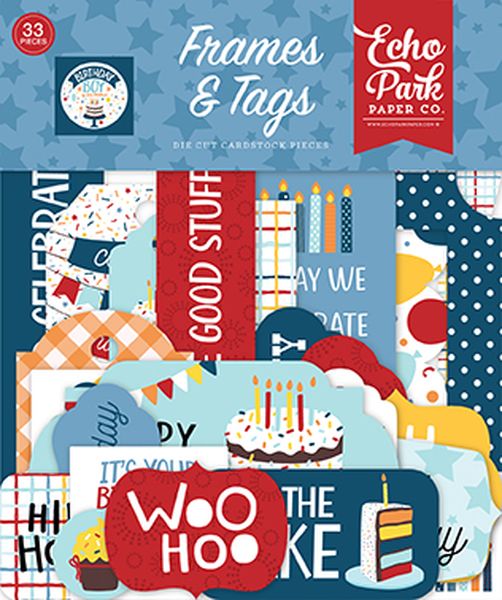 Birthday Boy Frames & Tags