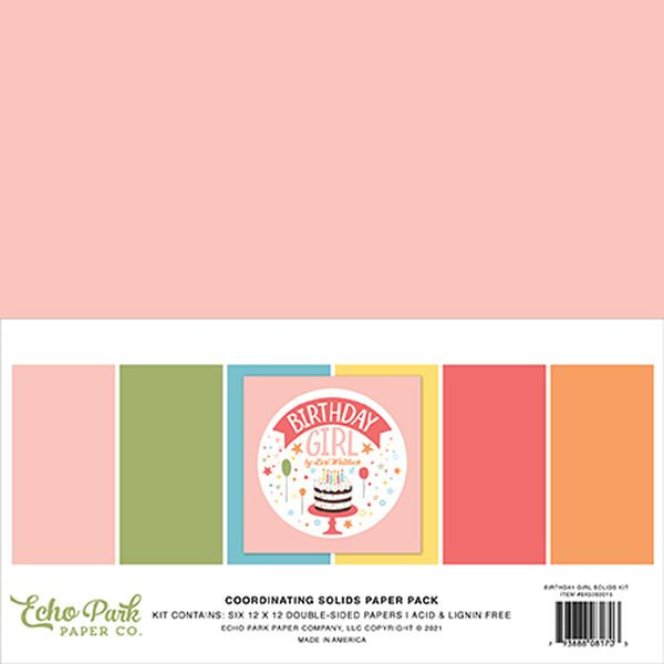 DISC - Birthday Girl Solids Kit