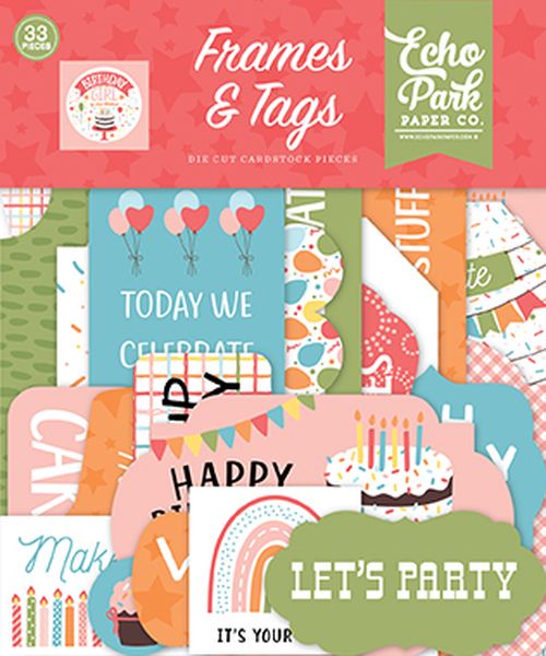 Birthday Girl Frames & Tags