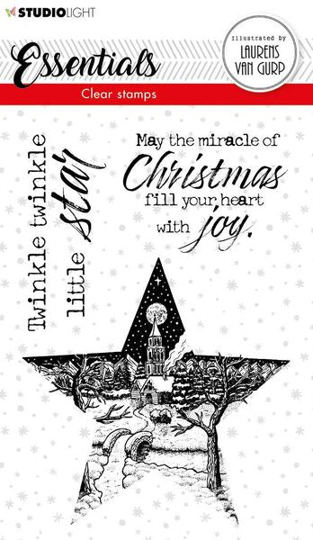 Studio Light Essential Stamps Christmas Star Stamp Set