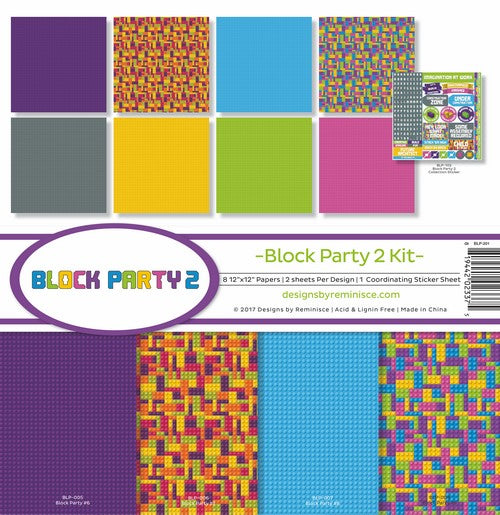 Reminisce Block Party 2 Collection Kit