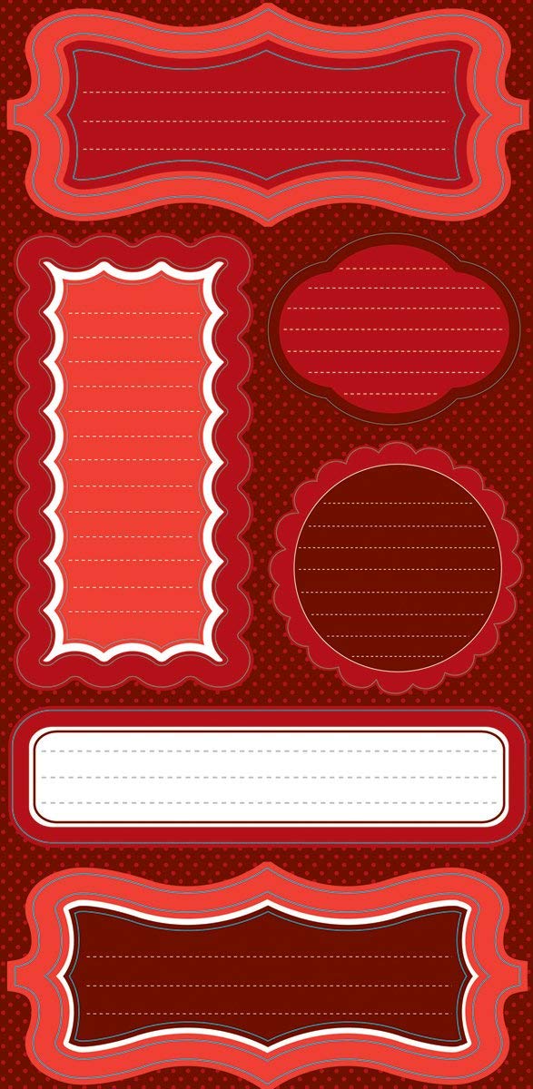 Reminisce Be Mine Tags Scrapbook Stickers