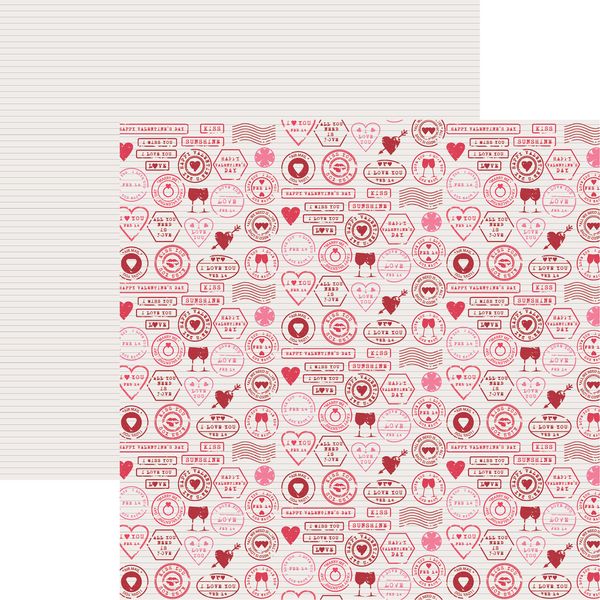 Reminisce Be My Valentine: Be My Valentine DS Paper (1 Sheet)