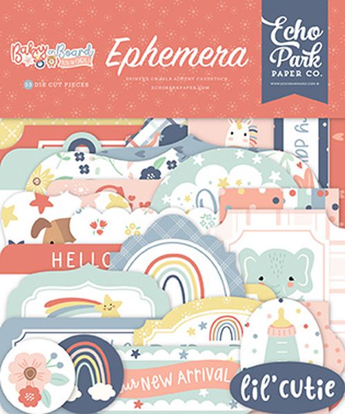 Baby On Board - Girl Ephemera