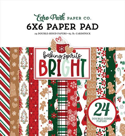 Echo Park Baking Spirits Bright 6x6 Paper Pad
