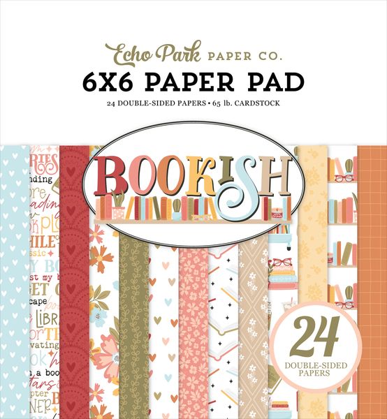 Echo Park Bookish: Bookish 6x6 Paper Pad