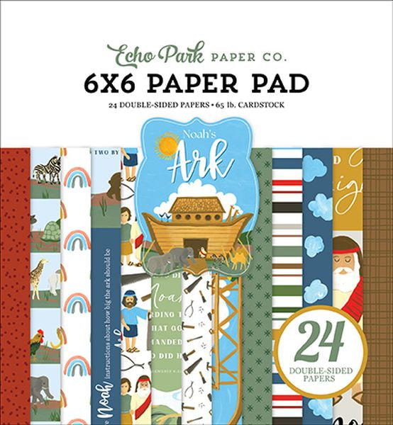 Echo Park Bible Stories Noah's Ark 6X6 Paper Pad