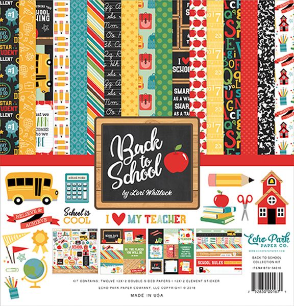 Echo Park Back to School Collection Kit