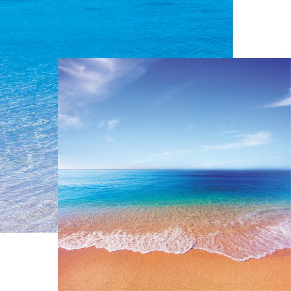 Reminisce Beach Vibes: Beach Vibes DS Paper (1 Sheet)