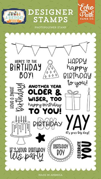 Echo Park A Birthday Wish Celebrate You