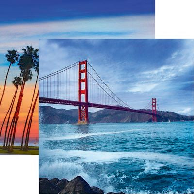 Reminisce California: The Golden Gate DS Paper (1 Sheet)