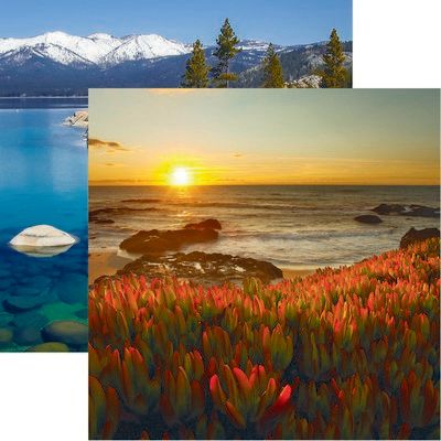 Reminisce California: Big Sur DS Paper (1 Sheet)