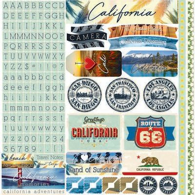 Reminisce California Sticker