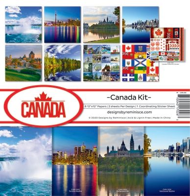Reminisce Canada Collection Kit
