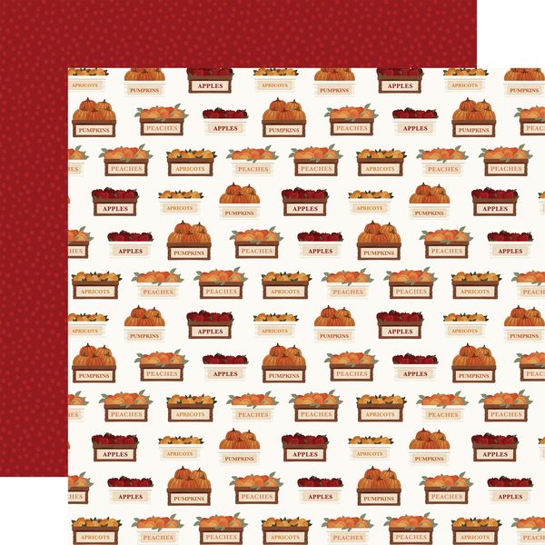 Carta Bella Americana: Fall Farm Harvest 12x12 DS Patterned Paper