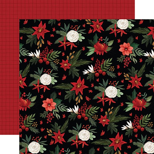 Carta Bella A Wonderful Christmas: Home Filled Floral DS Paper