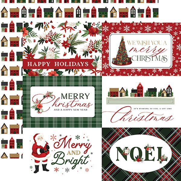 Carta Bella A Wonderful Christmas: 6x4 Journaling Cards