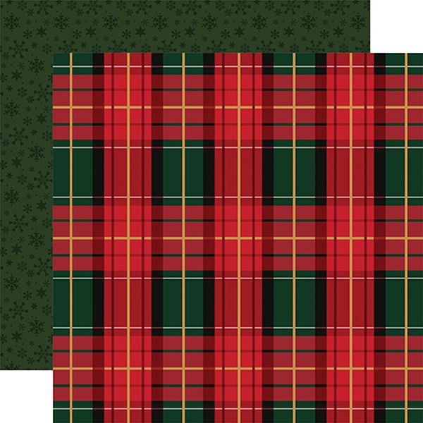 Carta Bella A Wonderful Christmas: Classic Christmas Plaid DS Paper