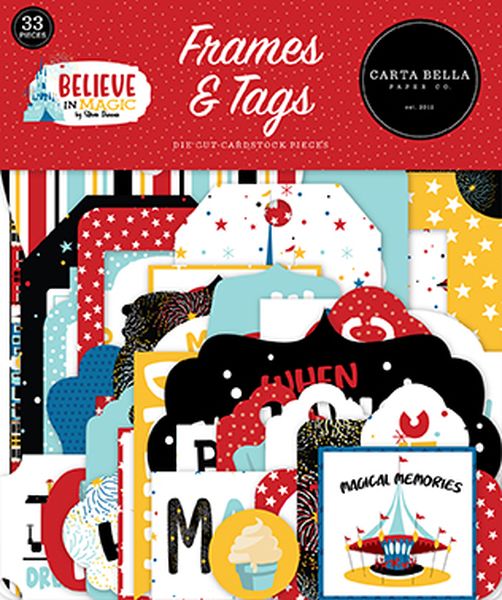 Carta Bella Believe In Magic Frames & Tags
