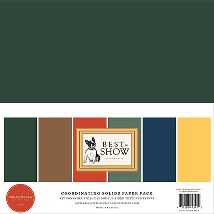 Carta Bella - Best In Show Solids Kit